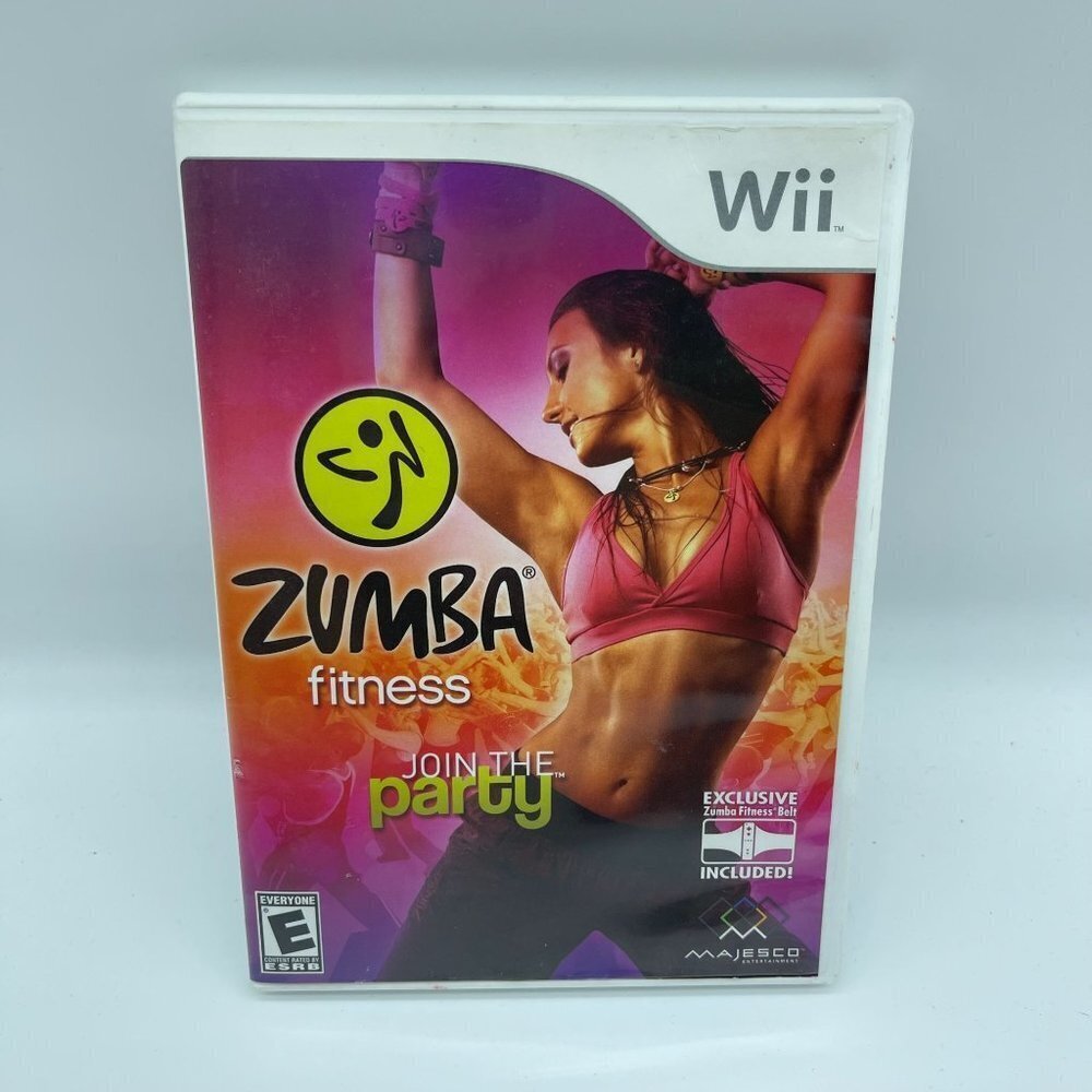 5/$15 Wii Zumba Fitness Join The Party DVD and Box ONLY